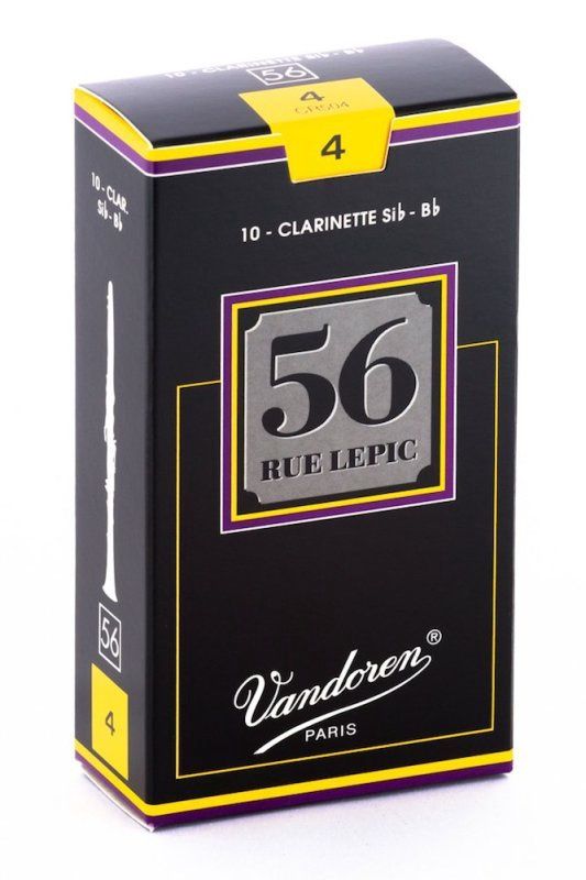 Bb Clarinet 56 Rue Lepic Reeds Strength 4; Box of 10 | 273228