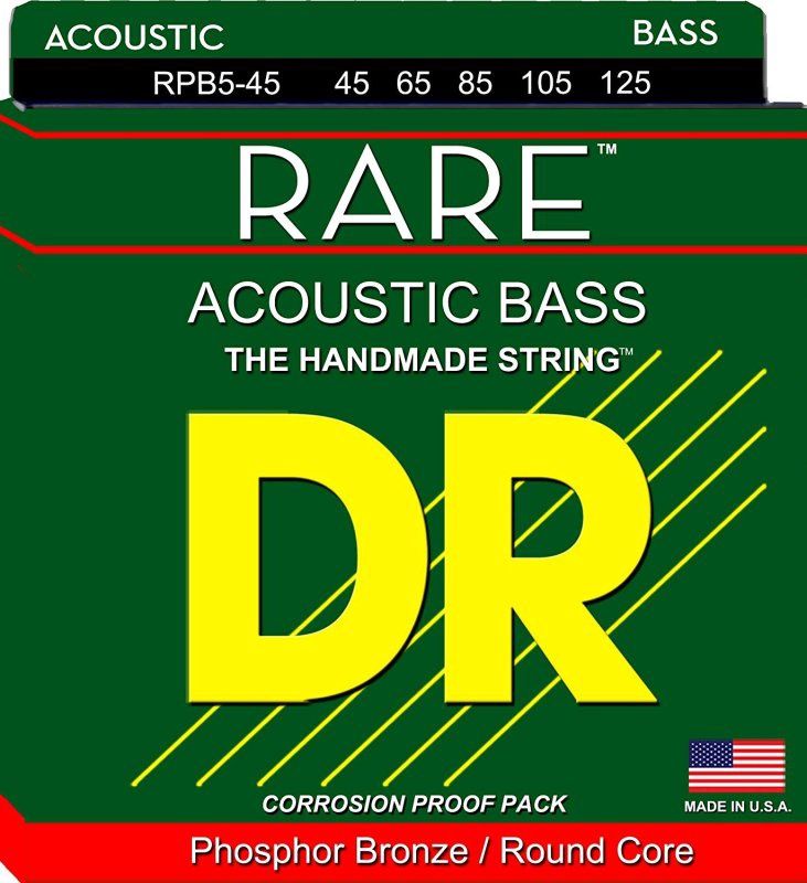 Rare Phosphor 5-String Bass String, Medium (45-125) | 534953