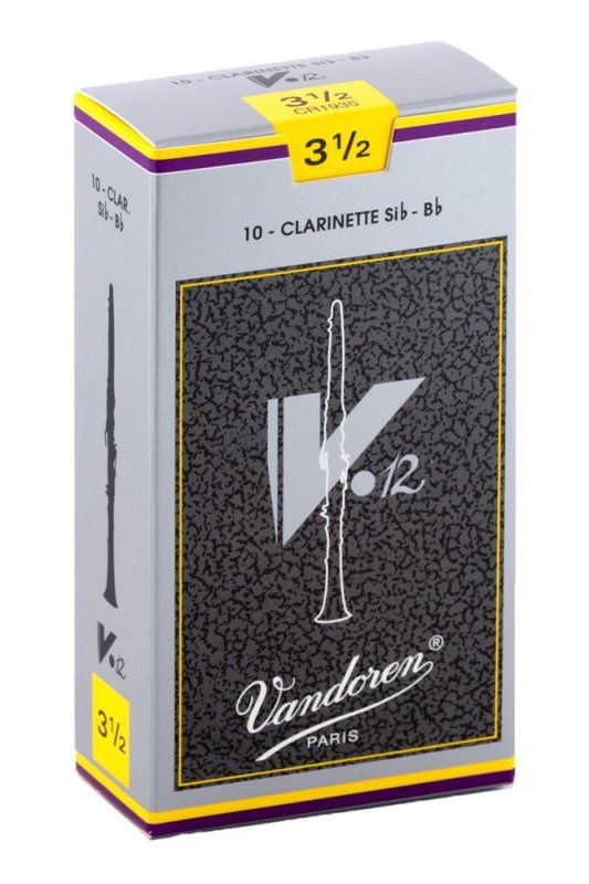 Bb Clarinet V.12 Reeds Strength 3.5; Box of 10 | 273212