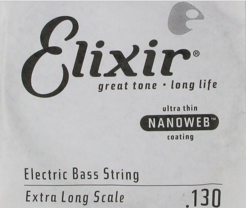Electric Bass Single String Nanoweb Coating, .130, Extra Long Scale | 322085