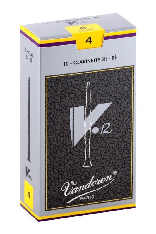 Bb Clarinet V.12 Reeds Strength 4; Box of 10 | 273213