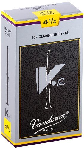 Bb Clarinet V.12 Reeds Strength 4.5; Box of 10 | 273214