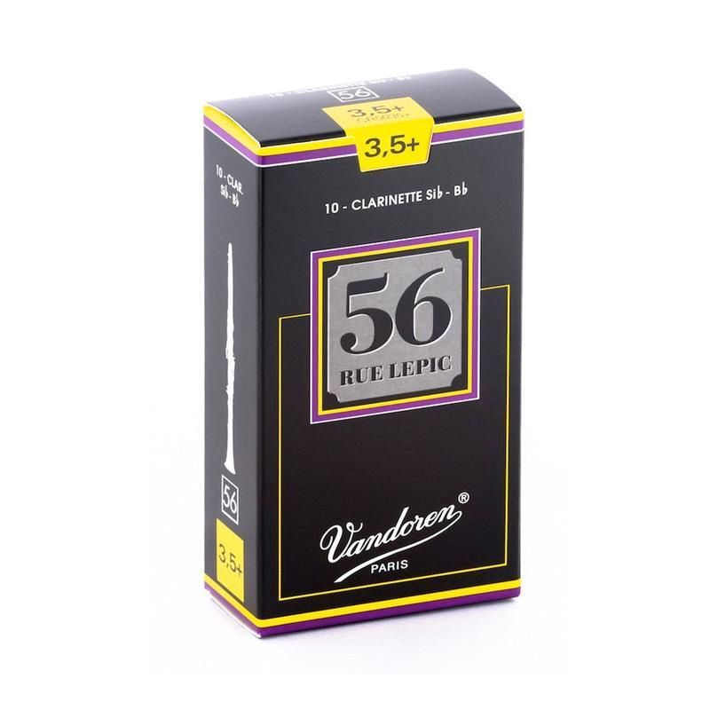 56 Rue Lepic Bb Clarinet Reeds (Strength 3.5+) (Pack of 10) | 273227