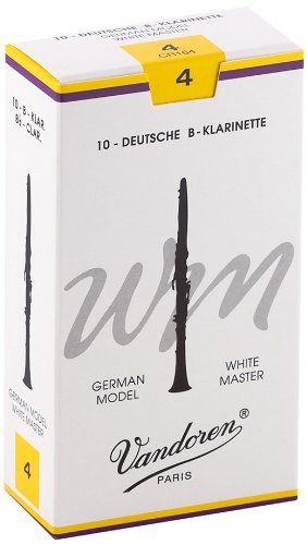 Bb Clarinet White Master Reeds Strength 4; Box of 10 | 273243