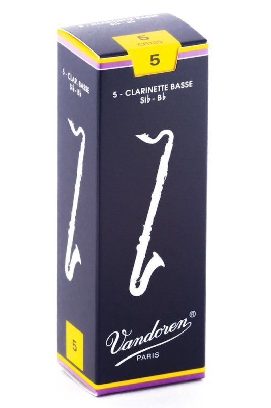 Bass Clarinet Traditional Reeds Strength 5; Box of 5 | 273287