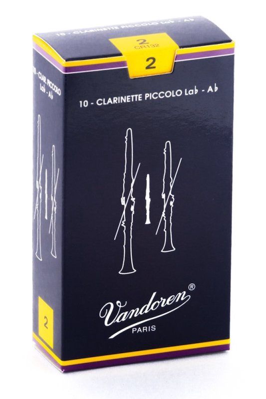 Ab Clarinet Traditional Reeds Strength 2; Box of 10 | 273288