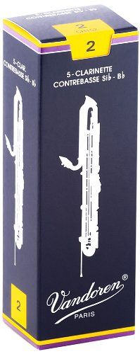 Contrabass Clarinet Traditional Reeds Strength 2; Box of 5 | 273293