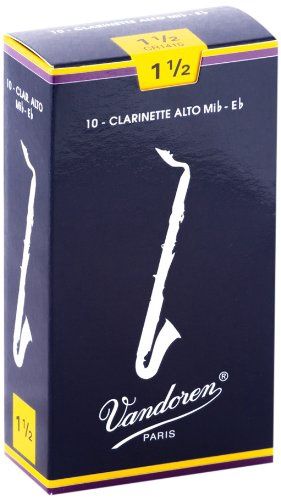 Alto Clarinet Traditional Reeds Strength 1.5; Box of 10 | 273257