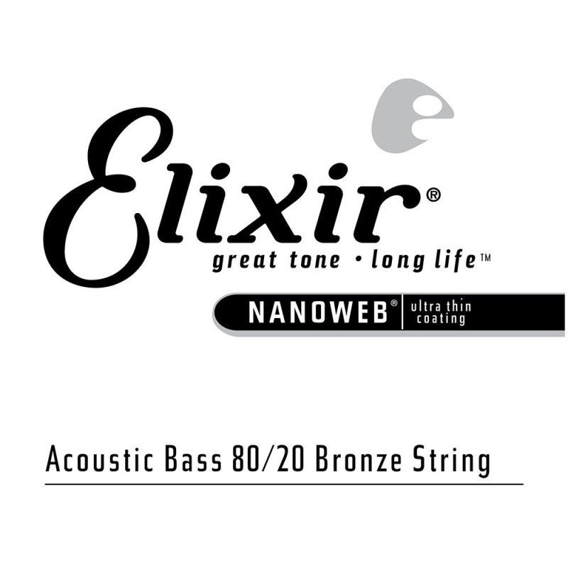 .080 Nanoweb Single Bass String | 322092
