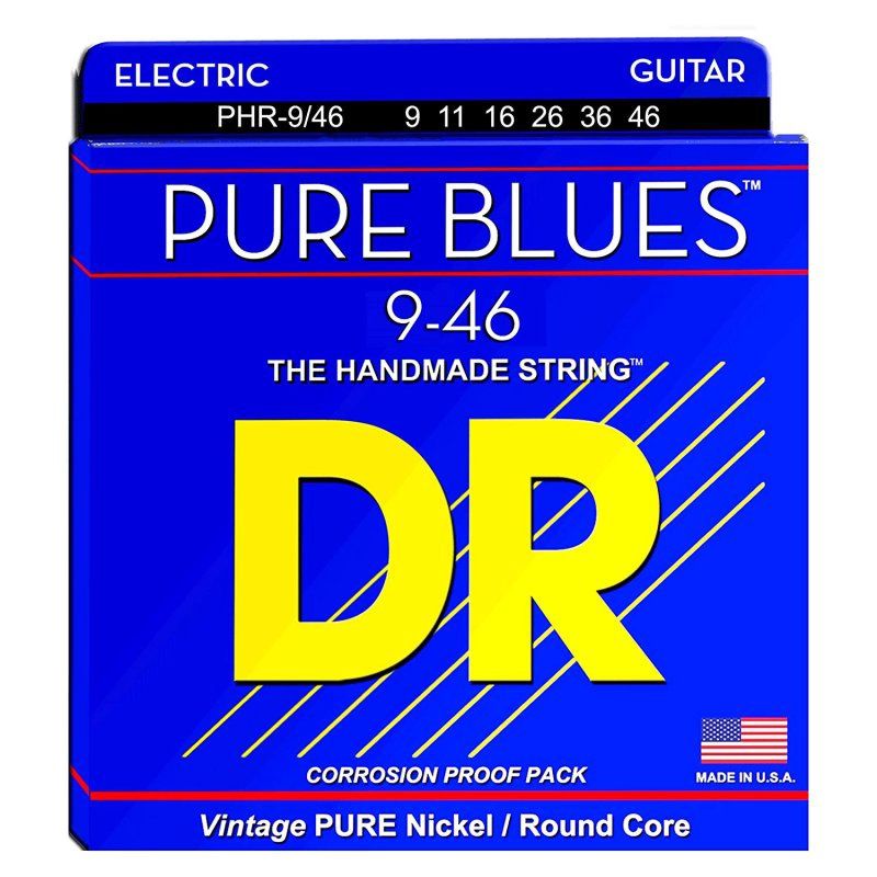Pure Blues Electric Guitar Strings, Light - Heavy (9-46) | 534977
