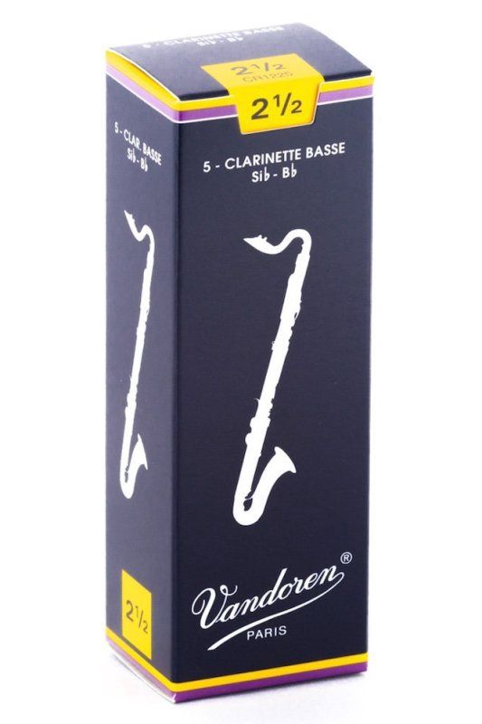 Bass Clarinet Traditional Reeds Strength 2.5 | 273272