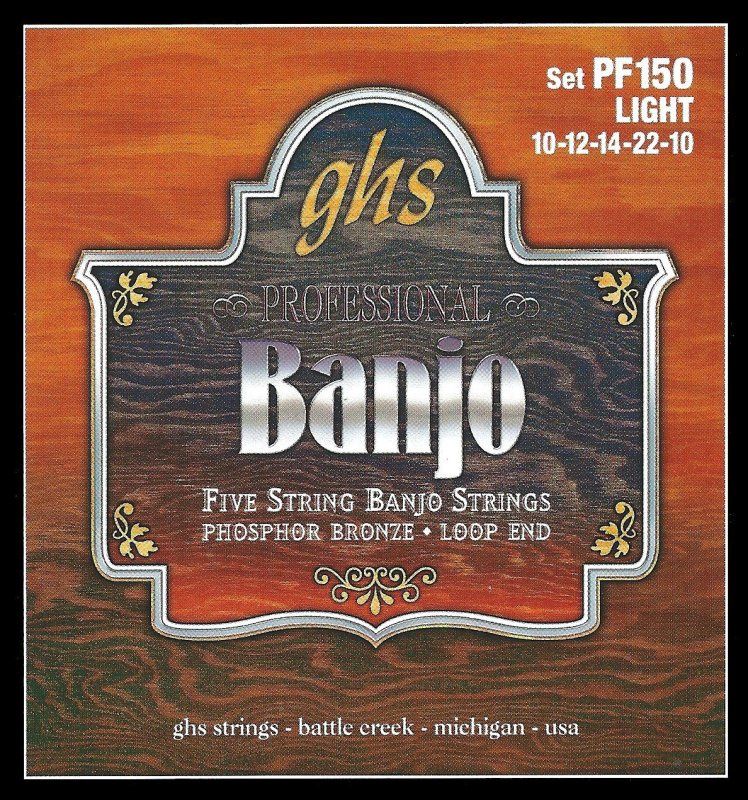 Phosphor Bronze Banjo Strings Light 5-String Set (10 - 22) | 38717