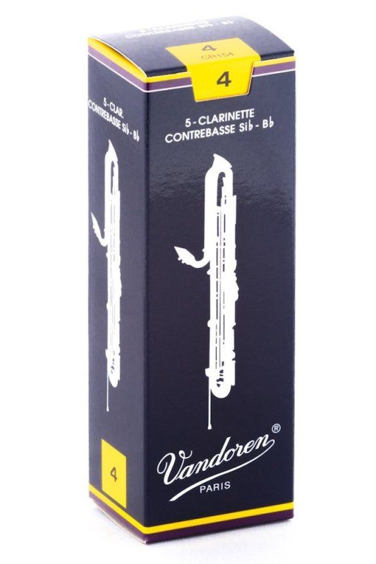 Contrabass Clarinet Traditional Reeds Strength 4; Box of 5 | 273296