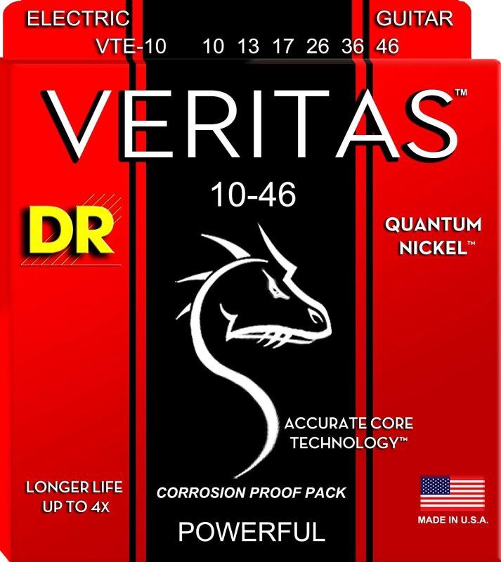 Veritas Electric Guitar String, Medium (10-46) | 534983