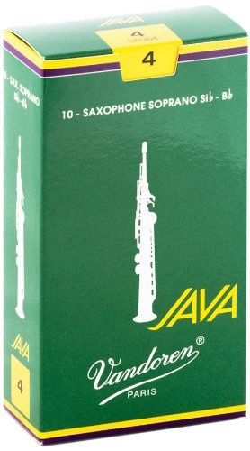 Soprano Sax JAVA Reeds Strength 4; Box of 10 | 273351