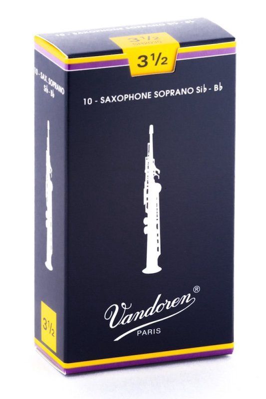 Soprano Sax Traditional Reeds Strength 3.5; Box of 10 | 273321