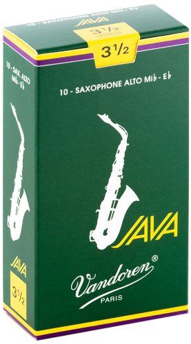 Alto Sax JAVA Reeds Strength 3.5; Box of 10 | 273390