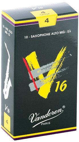 Alto Sax V16 Reeds Strength 4; Box of 10 | 273398