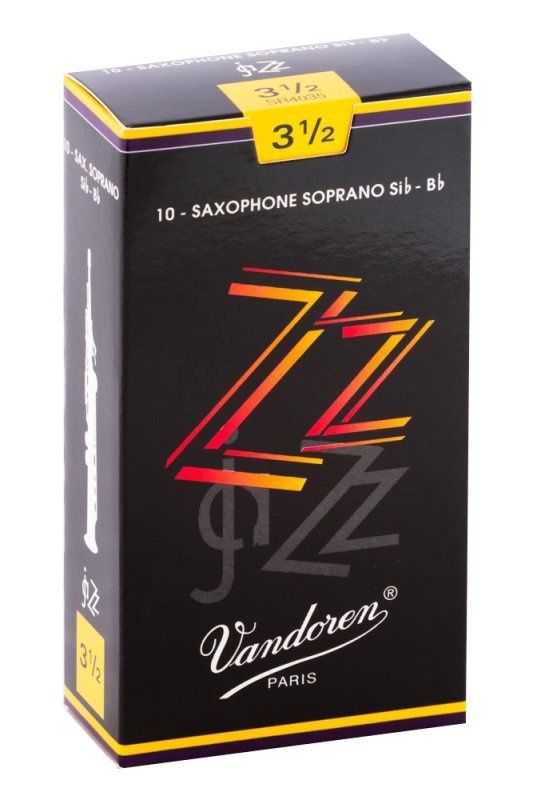 Soprano Sax ZZ Reeds Strength 3.5; Box of 10 | 273360