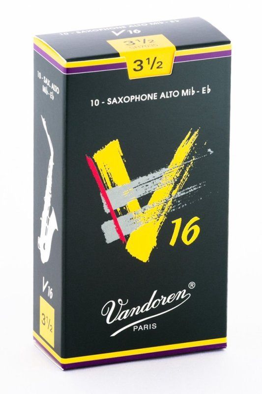 Alto Sax V16 Reeds Strength 3.5; Box of 10 | 273396