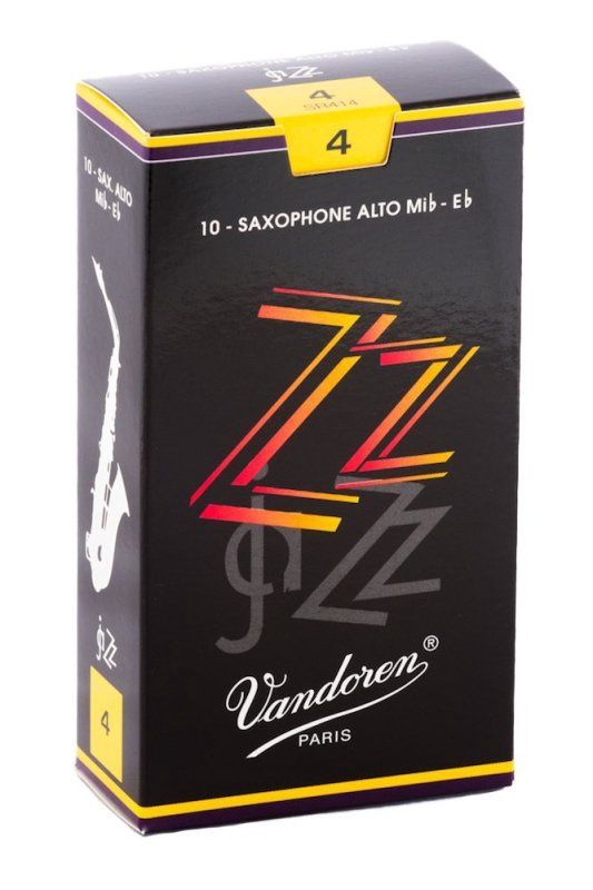 Alto Sax ZZ Reeds Strength 4; Box of 10 | 273410
