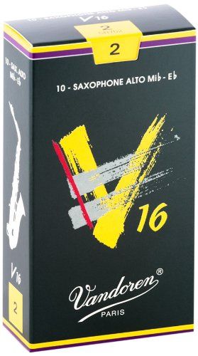 Alto Sax V16 Reeds Strength 2; Box of 10 | 273393