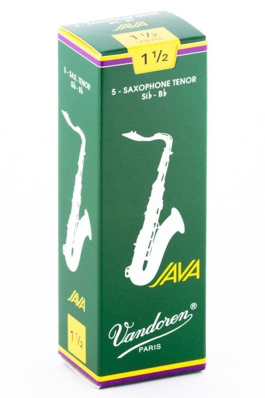 Tenor Sax JAVA Reeds Strength 1.5; Box of 5 | 273438