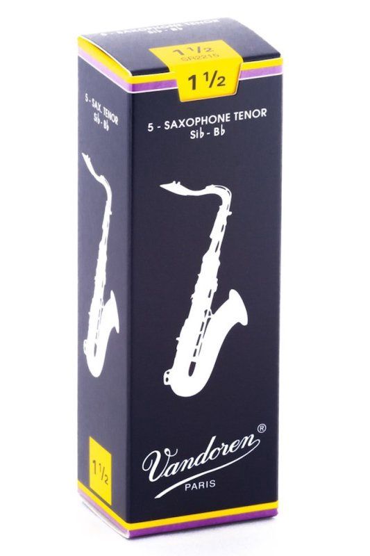 Tenor Sax Traditional Reeds Strength 1.5; Box of 5 | 273418