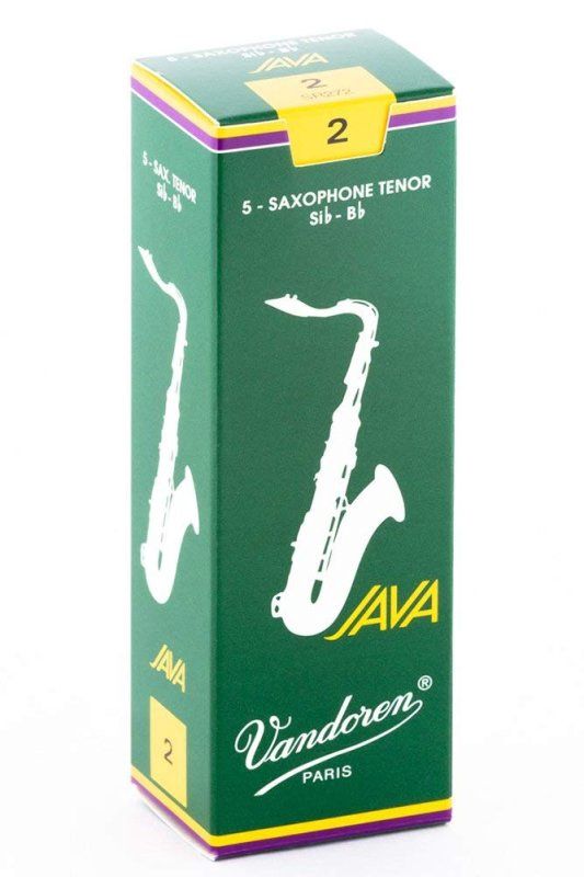 Tenor Sax JAVA Reeds Strength 2; Box of 5 | 273439