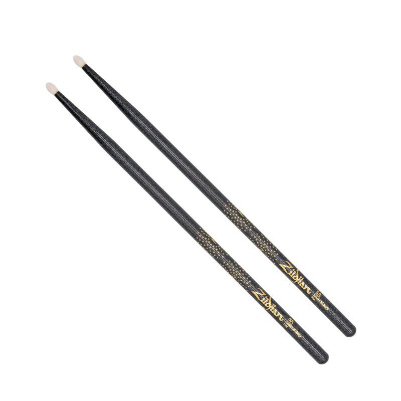 Z Custom LE Drumstick Collection 5A Black Chroma, Nylon Tip | 690399