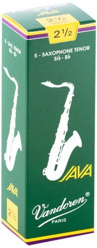 Tenor Sax JAVA Reeds Strength 2.5; Box of 5 | 273441