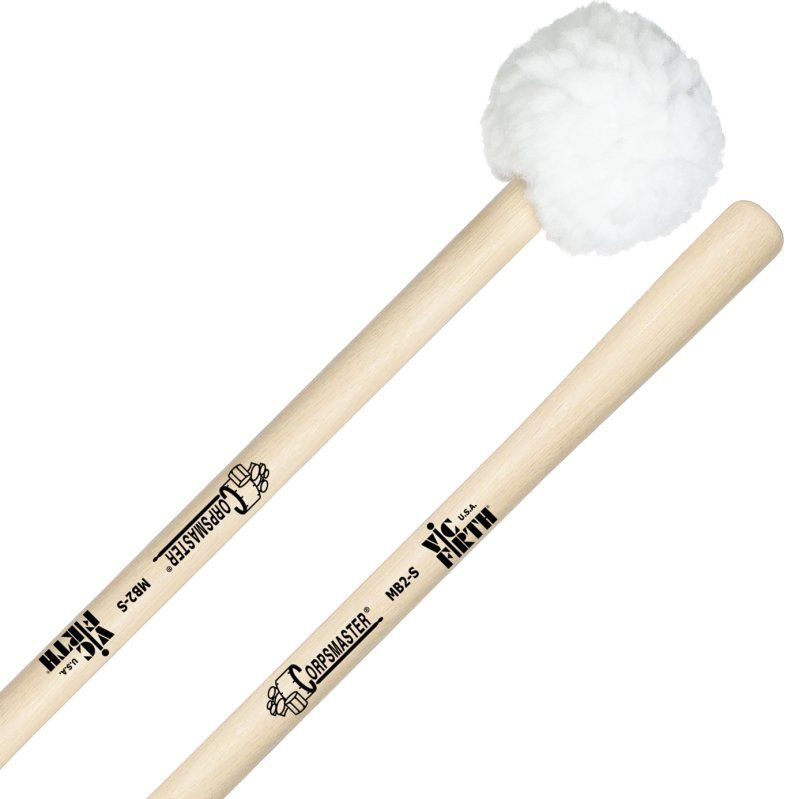 MB2S Corpsmaster Medium Puff Marching Bass Drum Mallets | 215921