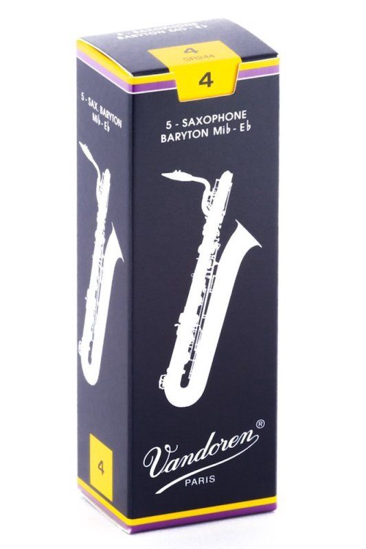 Bari Sax Traditional Reeds Strength 4; Box of 5 | 273610