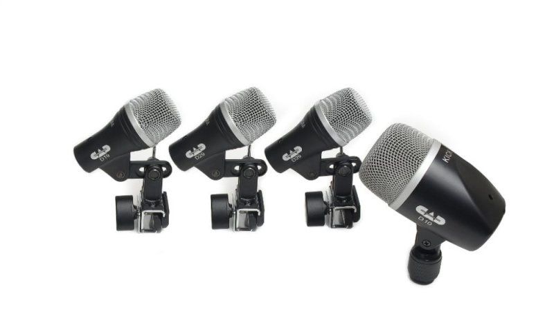 4-piece Drum Microphone Pack - two D29, one D19, one D10 | 431376