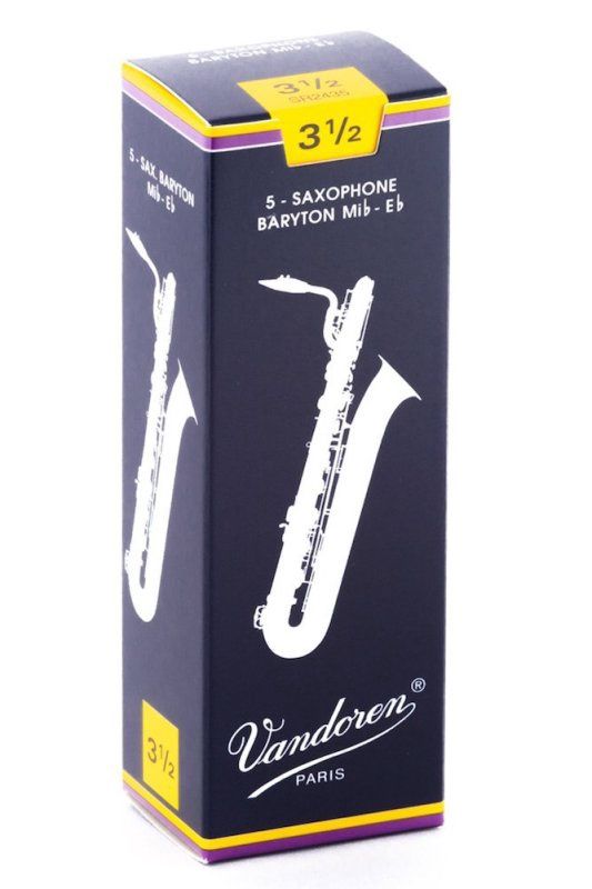 Bari Sax Traditional Reeds Strength 3.5; Box of 5 | 273609