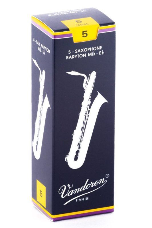 Bari Sax Traditional Reeds Strength 5; Box of 5 | 273612