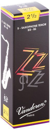Tenor Sax ZZ Reeds Strength 2.5; Box of 5 | 273598