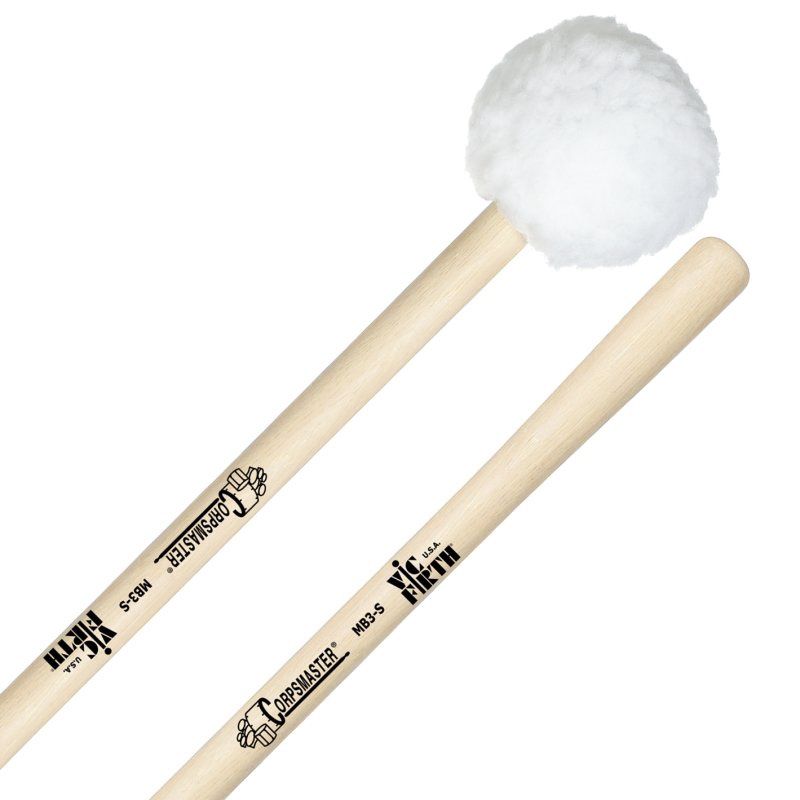 MB3S Corpsmaster Large Puff Marching Bass Drum Mallets | 215923