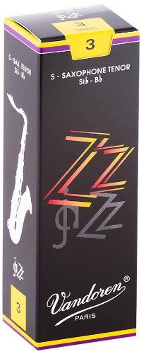 Tenor Sax ZZ Reeds Strength 3; Box of 5 | 273599