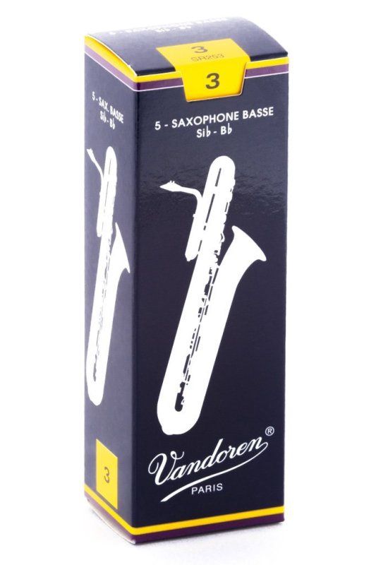 Bass Sax Traditional Reeds Strength 3; Box of 5 | 273632