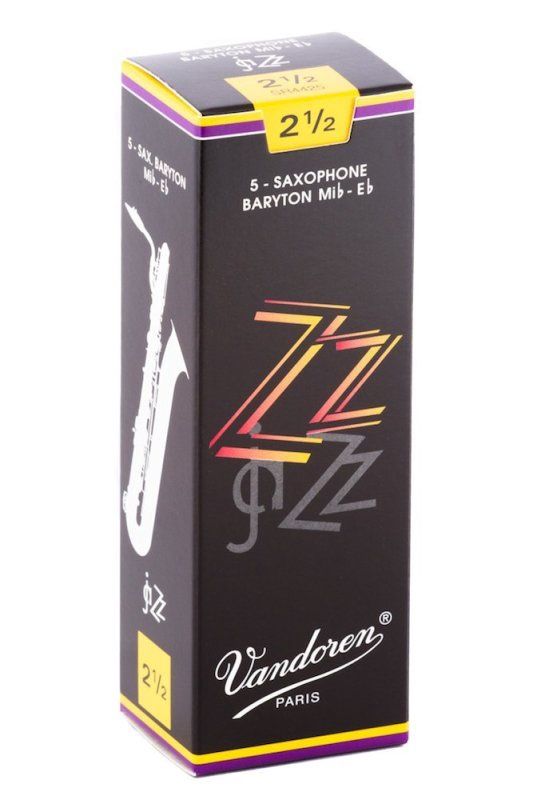 Bari Sax ZZ Reeds Strength 2.5; Box of 5 | 273620