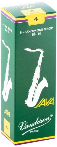 Tenor Sax JAVA Reeds Strength 4; Box of 5 | 273766