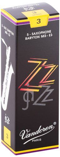 Bari Sax ZZ Reeds Strength 3; Box of 5 | 273621