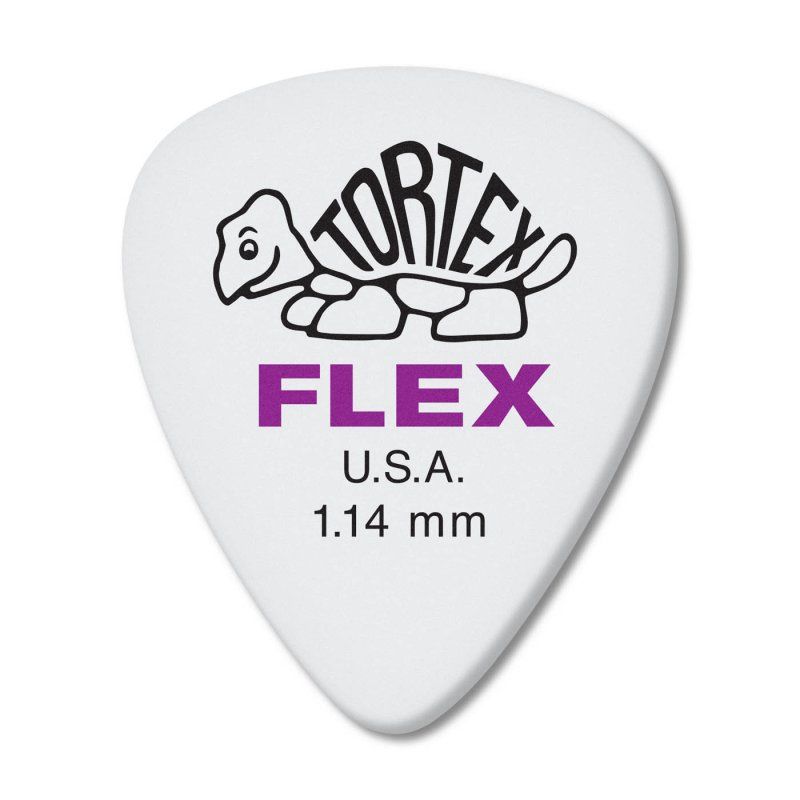 Purple 1.14mm Tortex® Flex Standard Guitar Pick (72/pack) | 490110