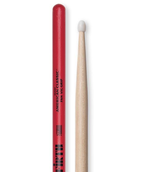 7ANVG American Classic 7A Nylon Tip Drumsticks w/ Vic Grip | 325176