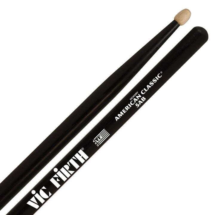 American Classic Hickory Drumsticks 5AB (Black) | 325164