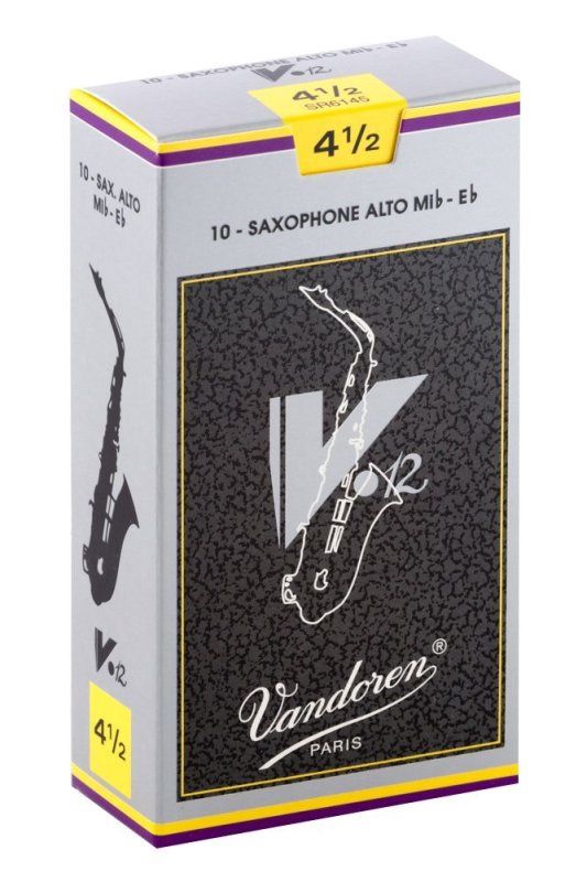 Alto Sax V.12 Reeds Strength 4.5; Box of 10 | 326697