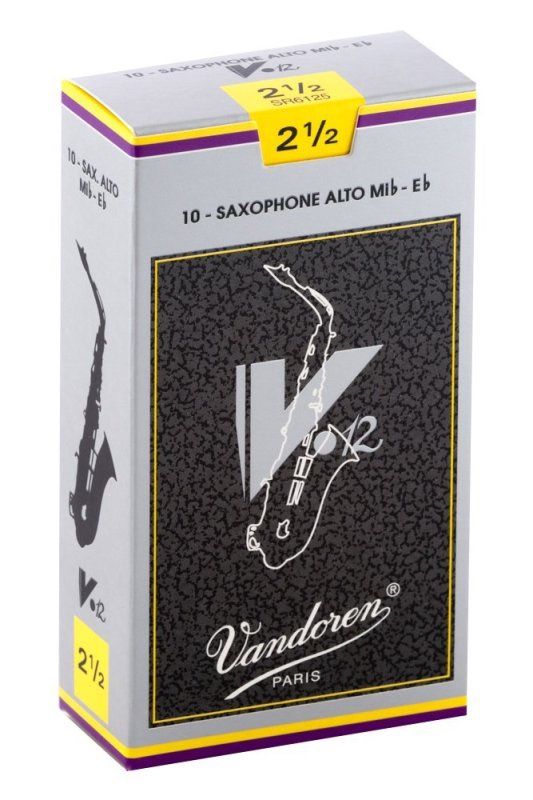 Alto Sax V.12 Reeds Strength 2.5; Box of 10 | 326693