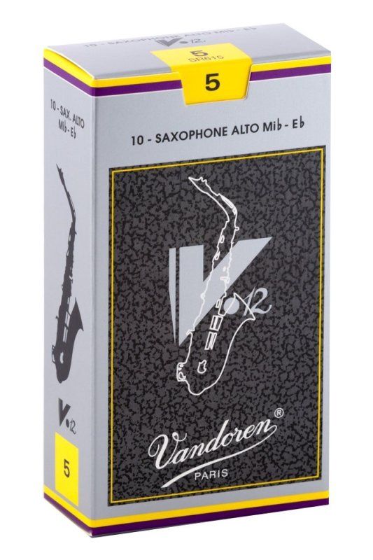 Alto Sax V.12 Reeds Strength 5; Box of 10 | 326698