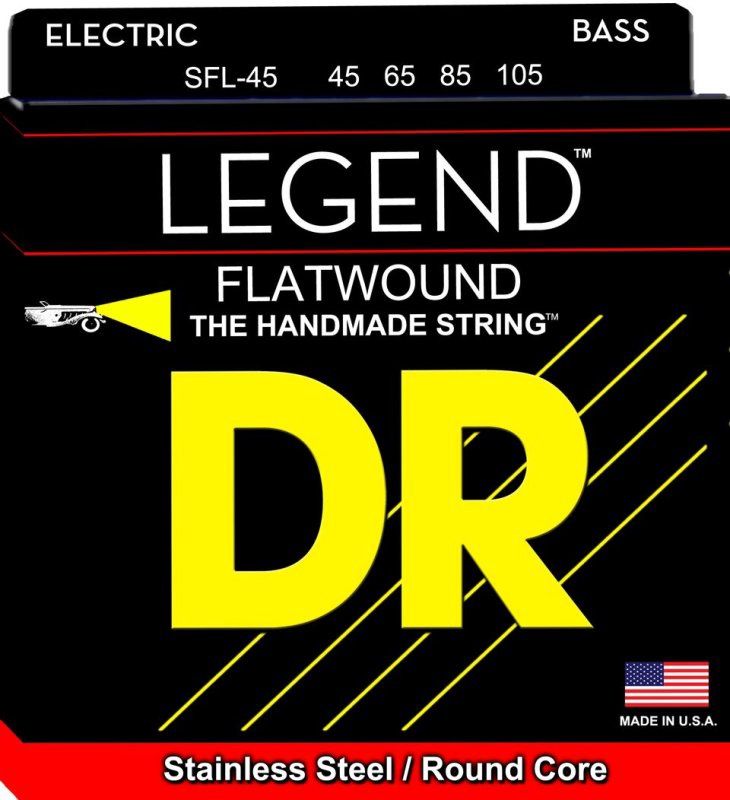 Legend Flatwound Bass Strings, Medium Short Scale (45-105) | 546701